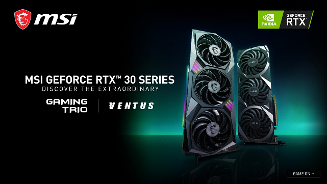 msi 30 series cards