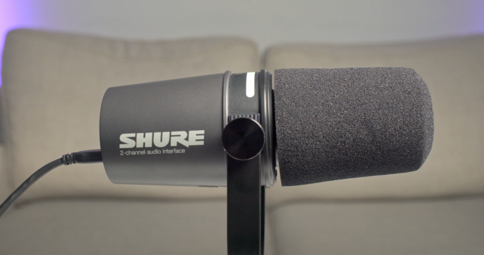 shure mv7i microphone
